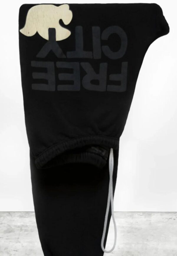FREE CITY – LARGE SWEATPANT – BLACK SPACE