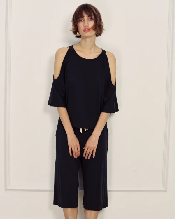⁦DIEGO PANTS EASY BLACK⁩ – תמונה ⁦7⁩