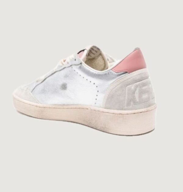 ⁦נעלי סניקרס עור  GOLDEN GOOSE Ballstar metallic leather sneakers⁩ – תמונה ⁦2⁩