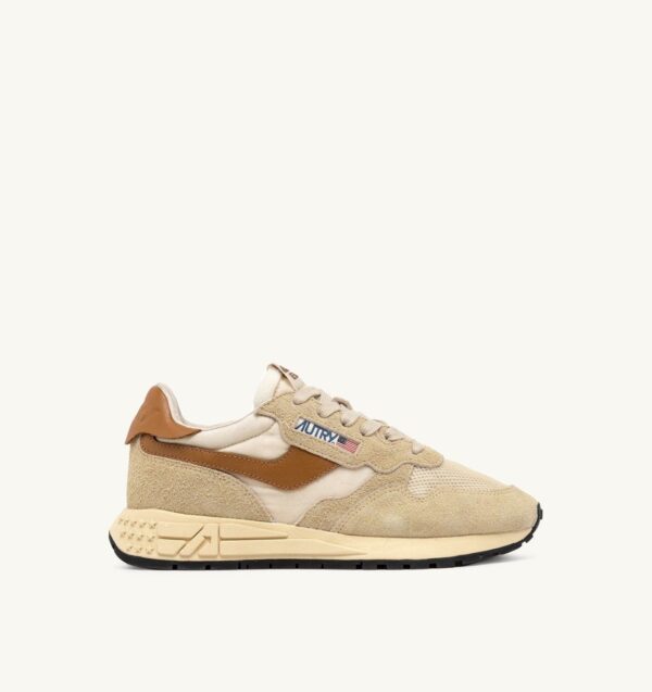 נעלי סניקרס בז' וחום | Autry Sneakers beige & brown