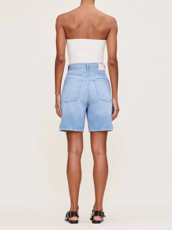 ⁦DL1961 – TAYLOR DRAWSTRING SHORT HIGH RISE – BEACHWAVE⁩ – תמונה ⁦3⁩