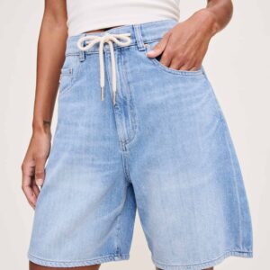 DL1961 – TAYLOR DRAWSTRING SHORT HIGH RISE – BEACHWAVE
