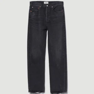 AGOLDE 90’S MID RISE LOOSE FIT BLACK
