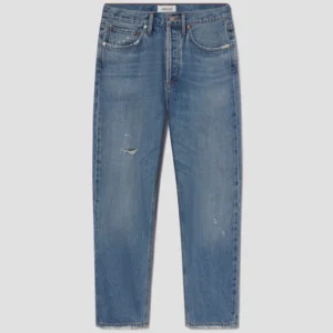 AGOLDE 90s Crop Mid Rise Straight In Shrine