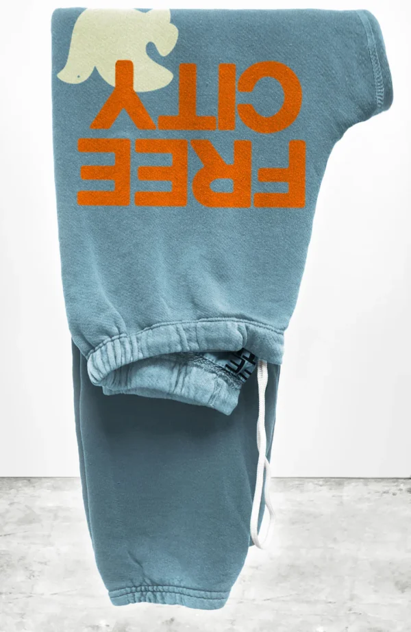 FREECITY LARGE SWEATPANT BLUESHROOM