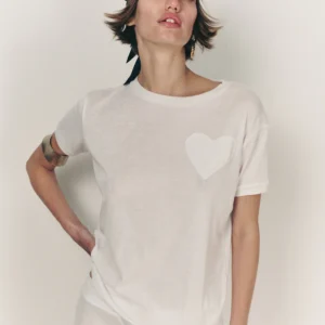 CHAMP HEART TEE WHITE