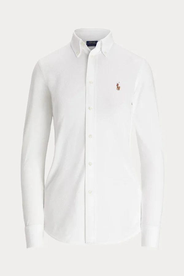 חולצת כפתורים כותנה POLO RALPH LAUREN