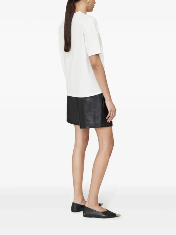 ⁦ANINE BING logo-print cotton t-shirt⁩ – תמונה ⁦2⁩