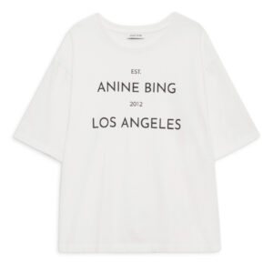 Anine Bing RUDY TEE ANINE BING / IVORY