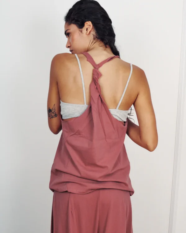 ⁦ELENORE DESERT RED TANK⁩ – תמונה ⁦4⁩