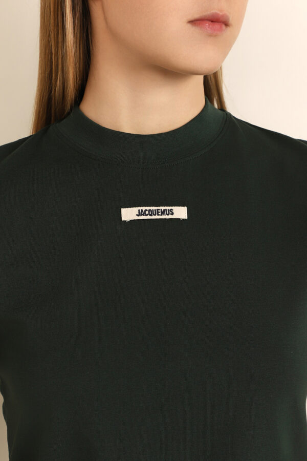 JACQUEMUS The Gros Grain t-shirt Grosgrain logo t-shirt