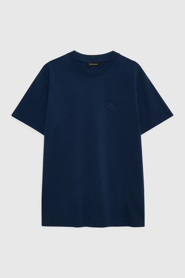 ANINE BING Lili Tee Framed Monogram t-shirt