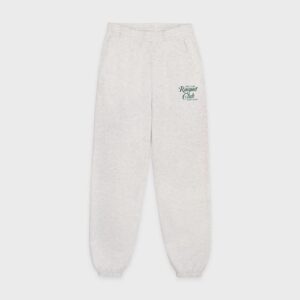 Sporty & Rich NYRC Sweatpant - Heather Gray/Forest