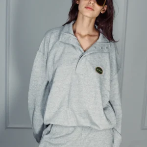 ADAM AMERICAN GREY HOODIE